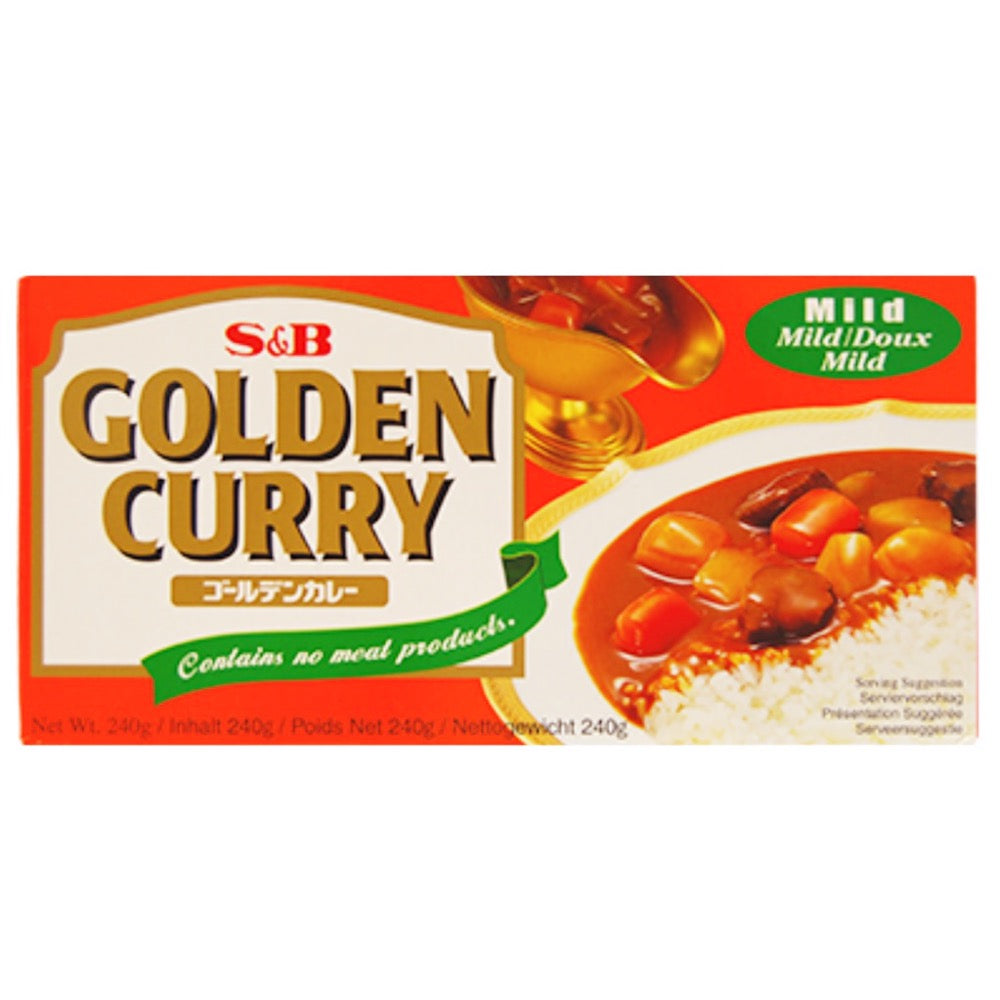 S&B ゴールデンカレー甘口 9+1 / Japanese curry roux (Mild) 9+1