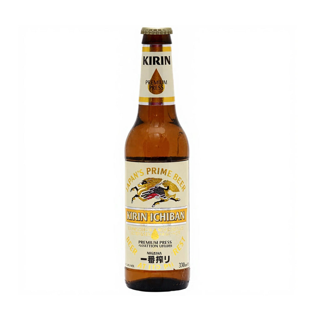 キリン 一番搾り 330ml 22+2 / KIRIN ICHIBAN BEER BOTTLE 330ml 22+2