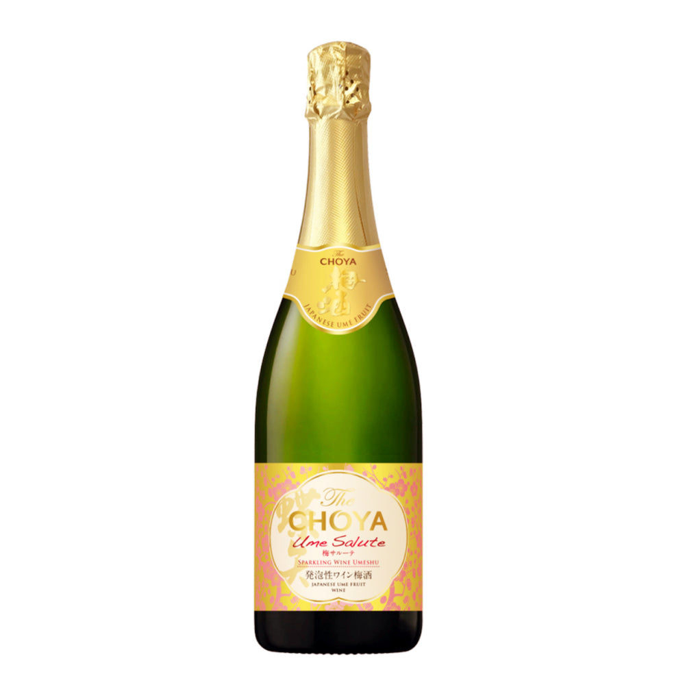チョーヤ 発泡性ワイン梅酒 750ml / Plum flavor sparkling alcohol drink 750ml