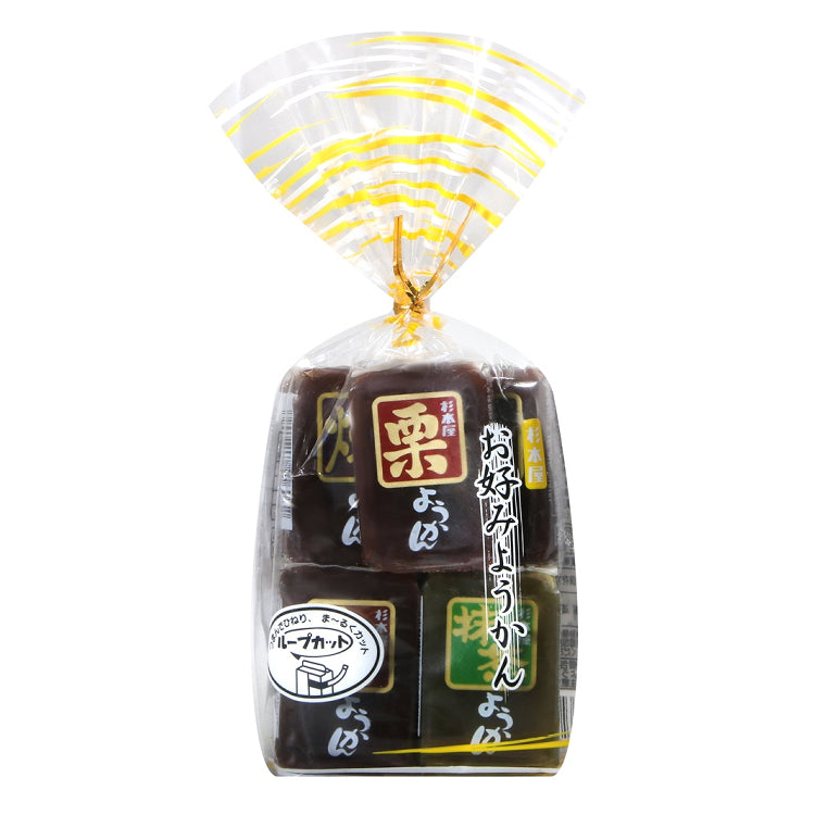 ようかん4種セット（煉・小倉・抹茶・栗）7×40g