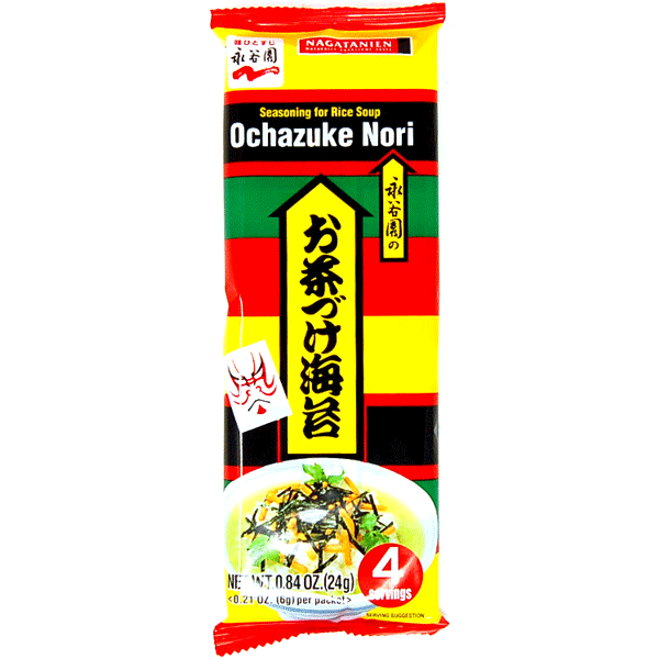 永谷園 海苔茶漬け 6g×4 / Boiled rice in Japanese soup