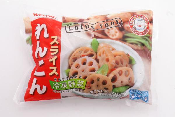 冷凍スライスれんこん 454g / Frozen sliced lotus root